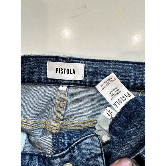 Pistola Straight Leg High Waist Jeans Size 27 - Picture 2 of 3